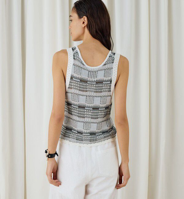 DES PRES「レーヨンタックステッチ タンクトップ」|タンクトップ|