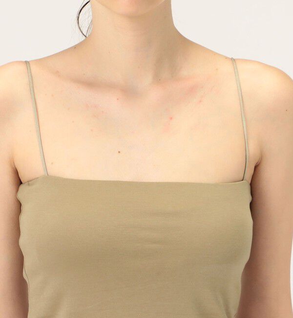 DES PRES「ソフトコットン カップインキャミソール」|キャミソール|
