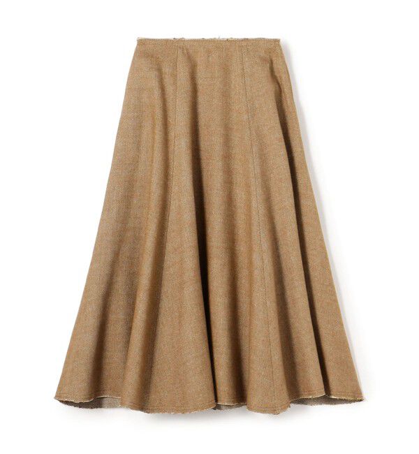 TOMORROWLAND BUYING WEAR「【別注】UNION LAUNCH FLARED スカート」|フレア|45 キャメル