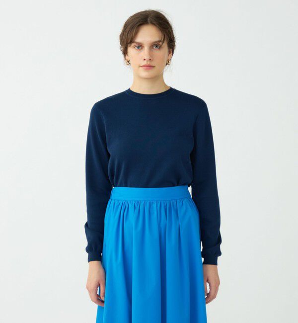 Ballsey「スビンコットン クルーネックプルオーバー」|ニット・セーター|