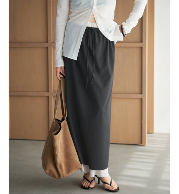 Plage「《予約》toropical layered スカート」|スカート|