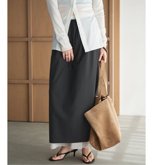 Plage「《予約》toropical layered スカート」|スカート|