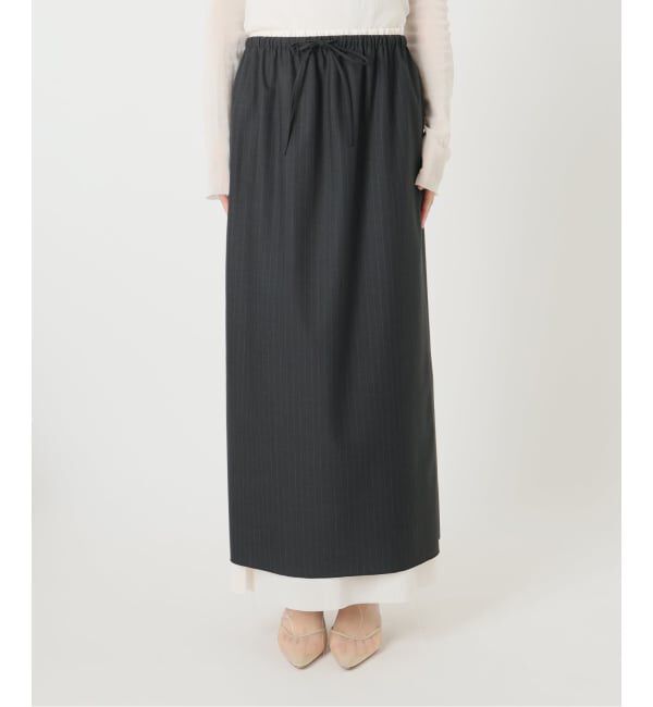 Plage「《予約》toropical layered スカート」|スカート|