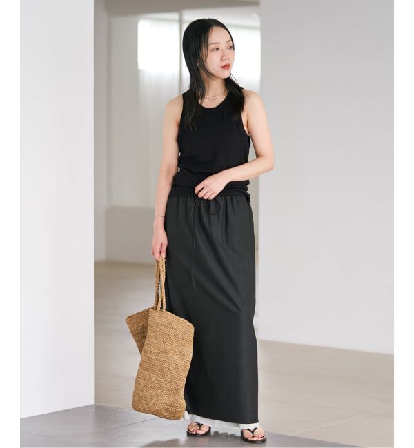 Plage「《予約》toropical layered スカート」|スカート|