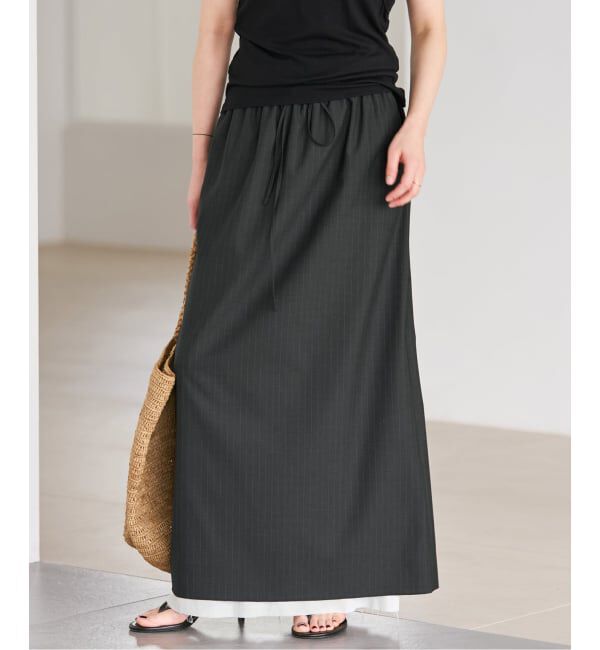 Plage「《予約》toropical layered スカート」|スカート|