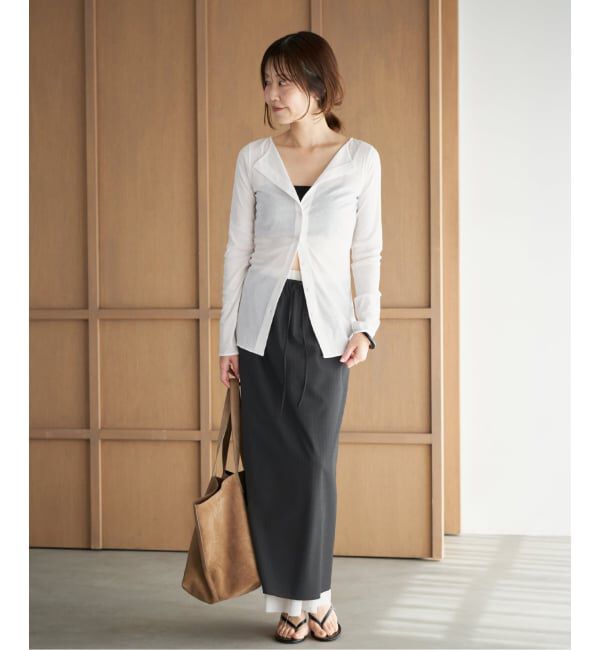 Plage「《予約》toropical layered スカート」|スカート|