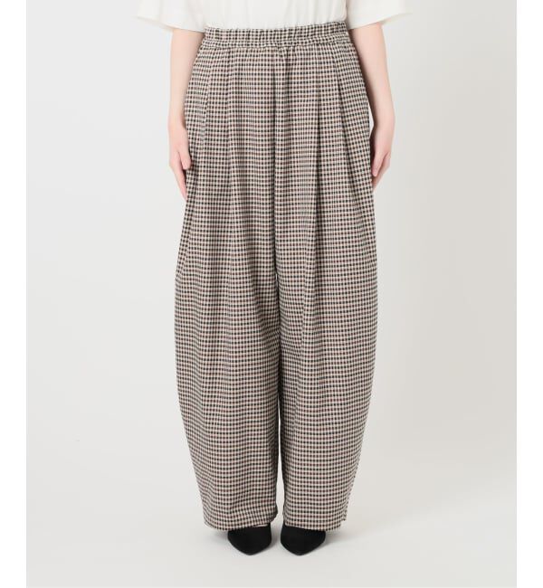 IENA「THE M ワイドタックパンツ」|その他|