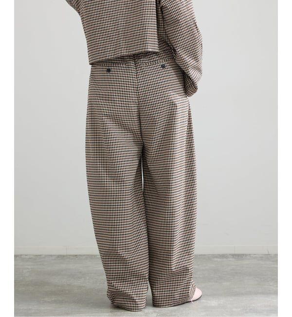 IENA「THE M ワイドタックパンツ」|その他|