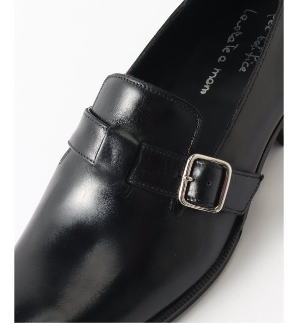 EDIFICE「Enzo Bonafe (エンツォ ボナフェ) 別注 シングル モンクストラップ シューズ」|スリッポン|