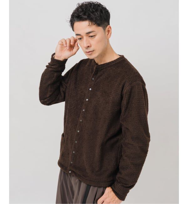 EDIFICE「T/E （ティーイー）T/E ポーラテック カーディガン」|カーディガン|