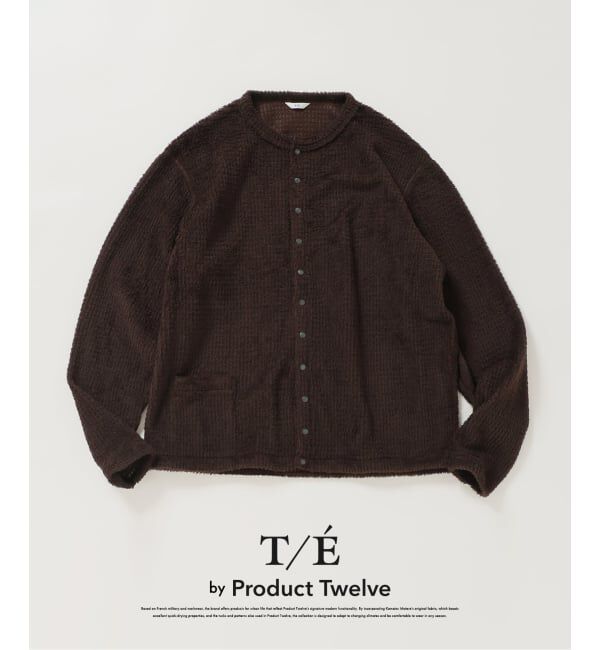 EDIFICE「T/E （ティーイー）T/E ポーラテック カーディガン」|カーディガン|ブラウン