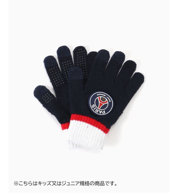 Paris Saint-Germain「【Paris Saint-Germain 】WEEPLAY GANTS PARIS SAINT-GERMAIN K」|手袋|ネイビー