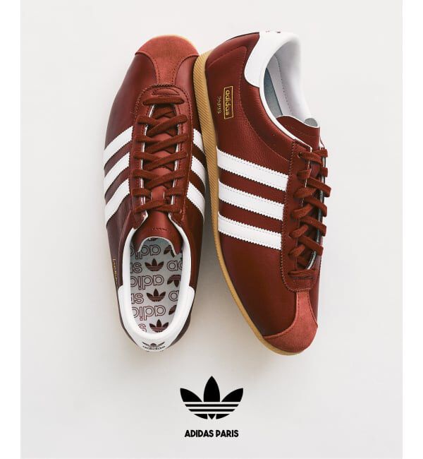 417 EDIFICE「adidas / アディダス PARIS」|スニーカー|レッド