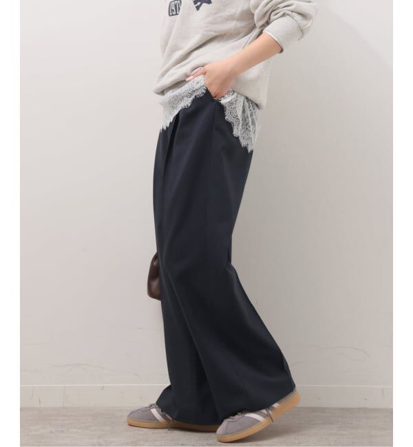 JOURNAL STANDARD relume「《WEB限定追加6》マットウースフレアタックパンツ」|スラックス|