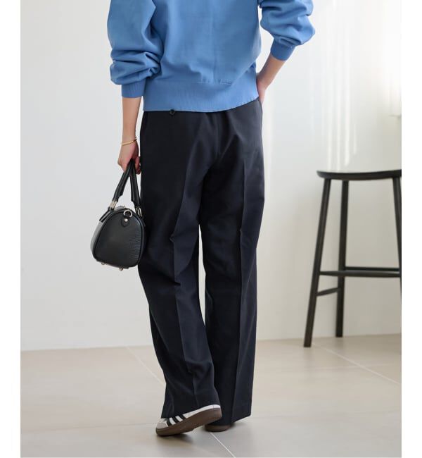 JOURNAL STANDARD relume「《WEB限定追加6》マットウースフレアタックパンツ」|スラックス|