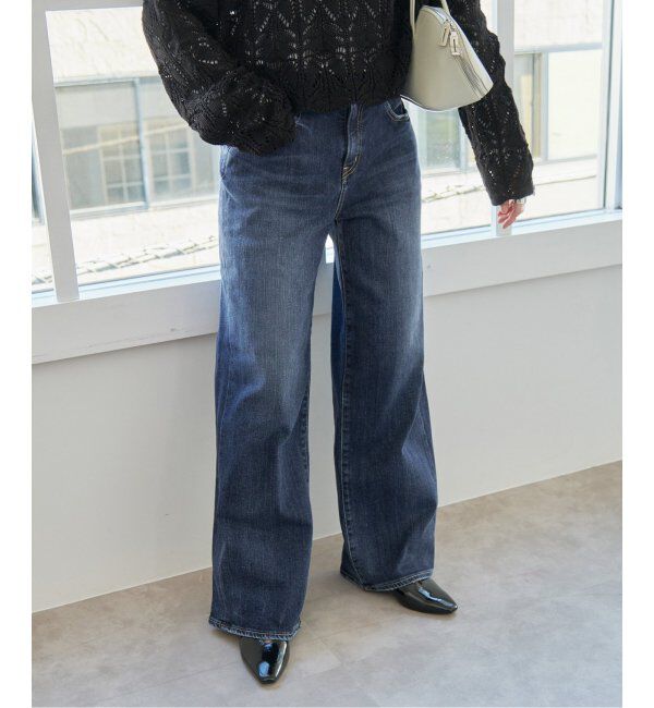 Spick and Span「RED CARD TOKYO / レッドカード トーキョー 35th Anniversary Wide 26W10101」|デニム|ネイビー A