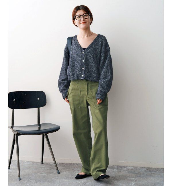 Spick and Span「《追加2》ルーズベイカーパンツ」|カーゴ|