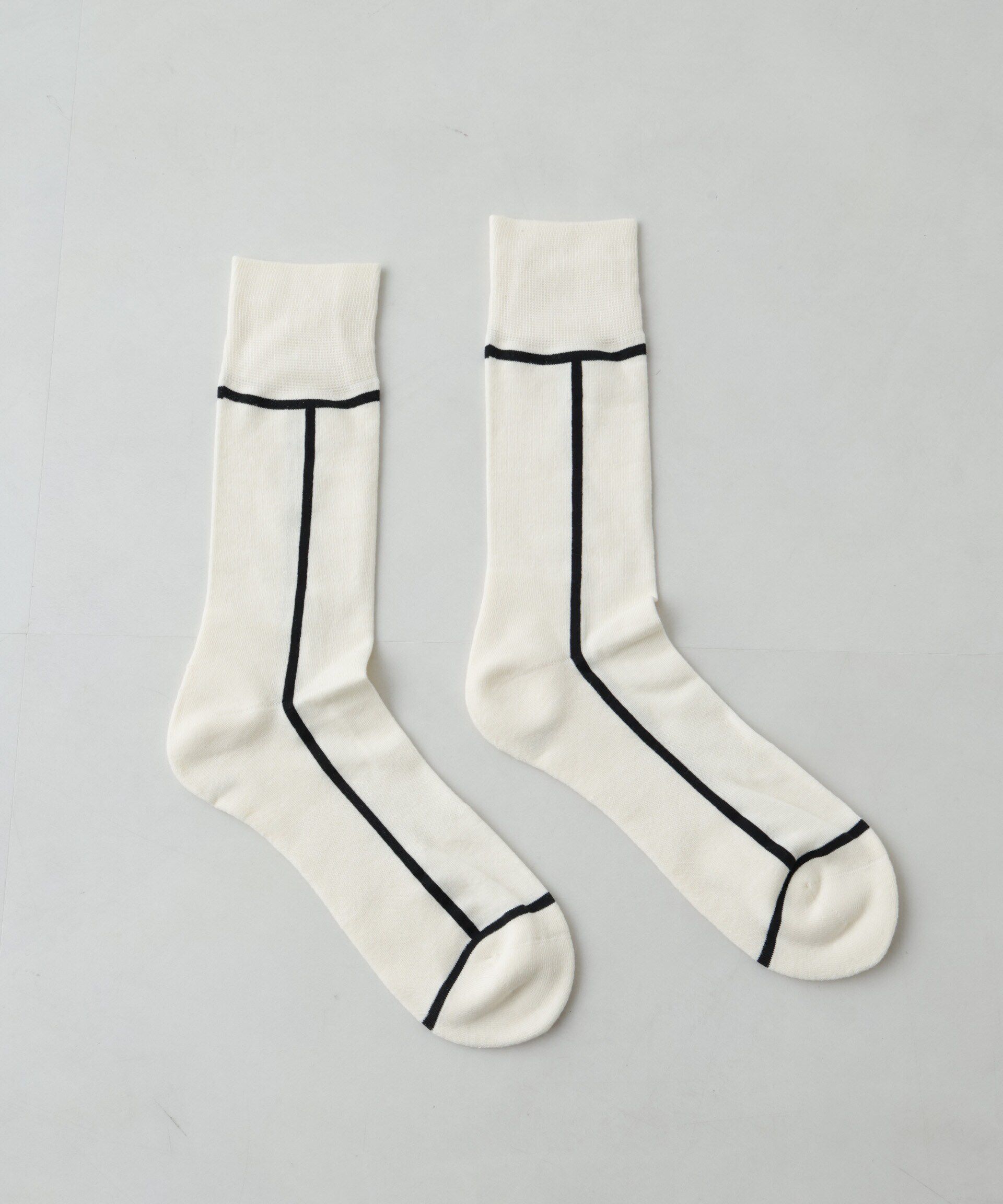 nano･universe「CHICSTOCKS/LINE」|ソックス|