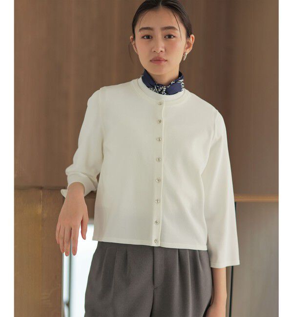 組曲「マイラックカラー カーディガン」|カーディガン|