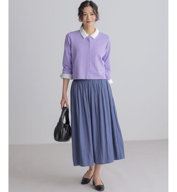 組曲「マイラックカラー カーディガン」|カーディガン|