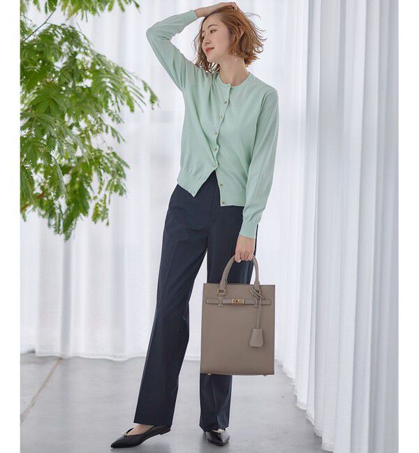 23区「【洗える】クリアストレッチ ワイドパンツ」|その他|