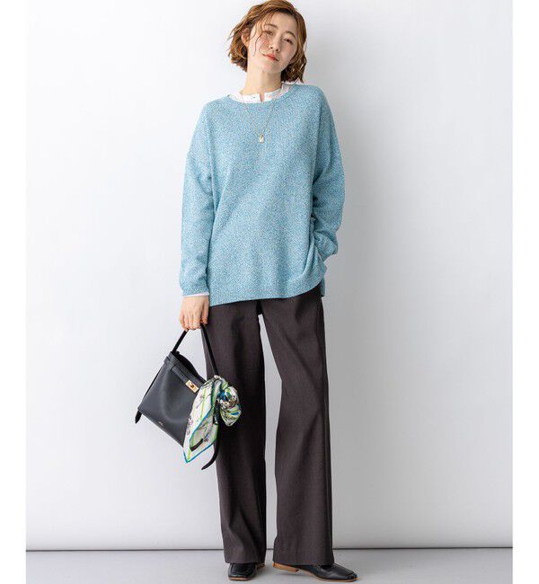 23区「【見上愛さん着用】シアーリブ レイヤード ロンTEE」|Tシャツ・カットソー|