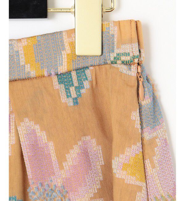GRACE CONTINENTAL「モザイクジャガードタックスカート」|スカート|