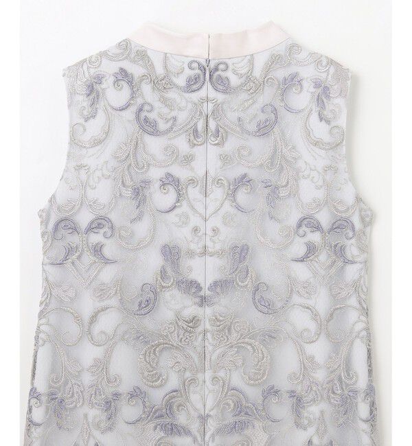 GRACE CONTINENTAL「ラメオーナメントミニドレス」|ドレス|