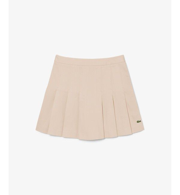 LACOSTE「ストレッチコットンプリーツスカート」|スカート|