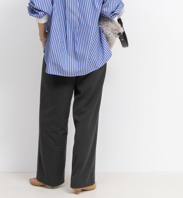 NOLLEY'S「ウォッシャブル裏起毛イージーワイドパンツ」|その他|