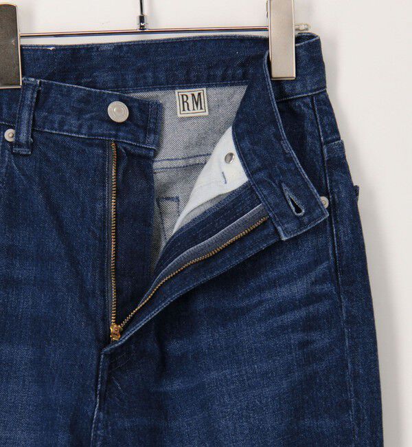 Rie Miller「【RM denim】スリットクロップドハイウエストデニム」|デニム|