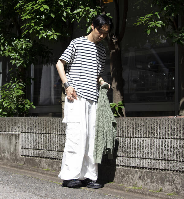 GLOSTER「【GLOSTER/グロスター】バスクシャツ ボーダーTシャツ ショートスリーブ」|Tシャツ・カットソー|