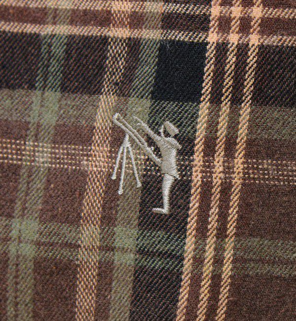 GLOSTER「【BOY ASTLAD刺繍】 フラップポケット ボタンダウンネルシャツ」|シャツ・ブラウス|