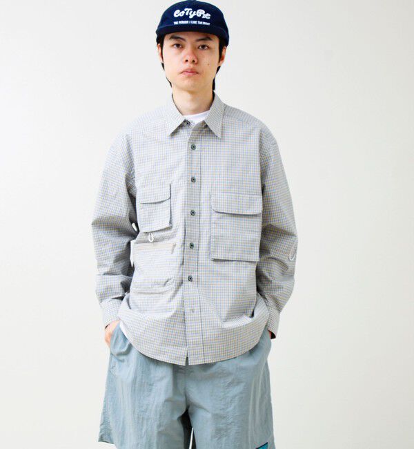 GLOSTER「【ギアディテール】チェック フィッシングシャツ」|シャツ・ブラウス|
