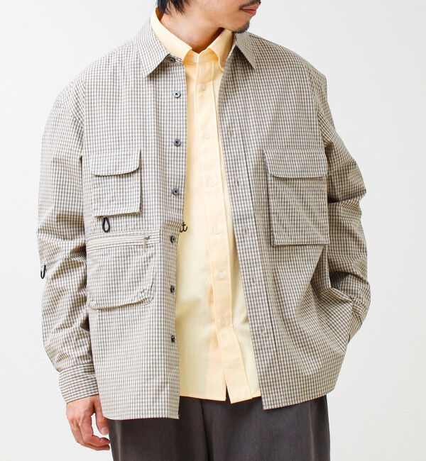 GLOSTER「【ギアディテール】チェック フィッシングシャツ」|シャツ・ブラウス|