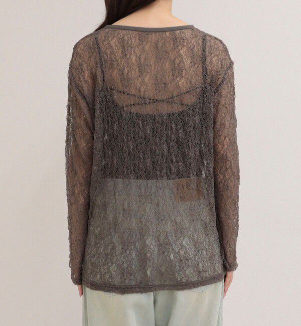 fredy emue「シアーレースロンTシャツ」|Tシャツ・カットソー|