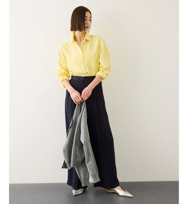 ROPE「【THOMAS MASON(トーマスメイソン)】レギュラーカラーシャツ/イージーケア」|シャツ・ブラウス|