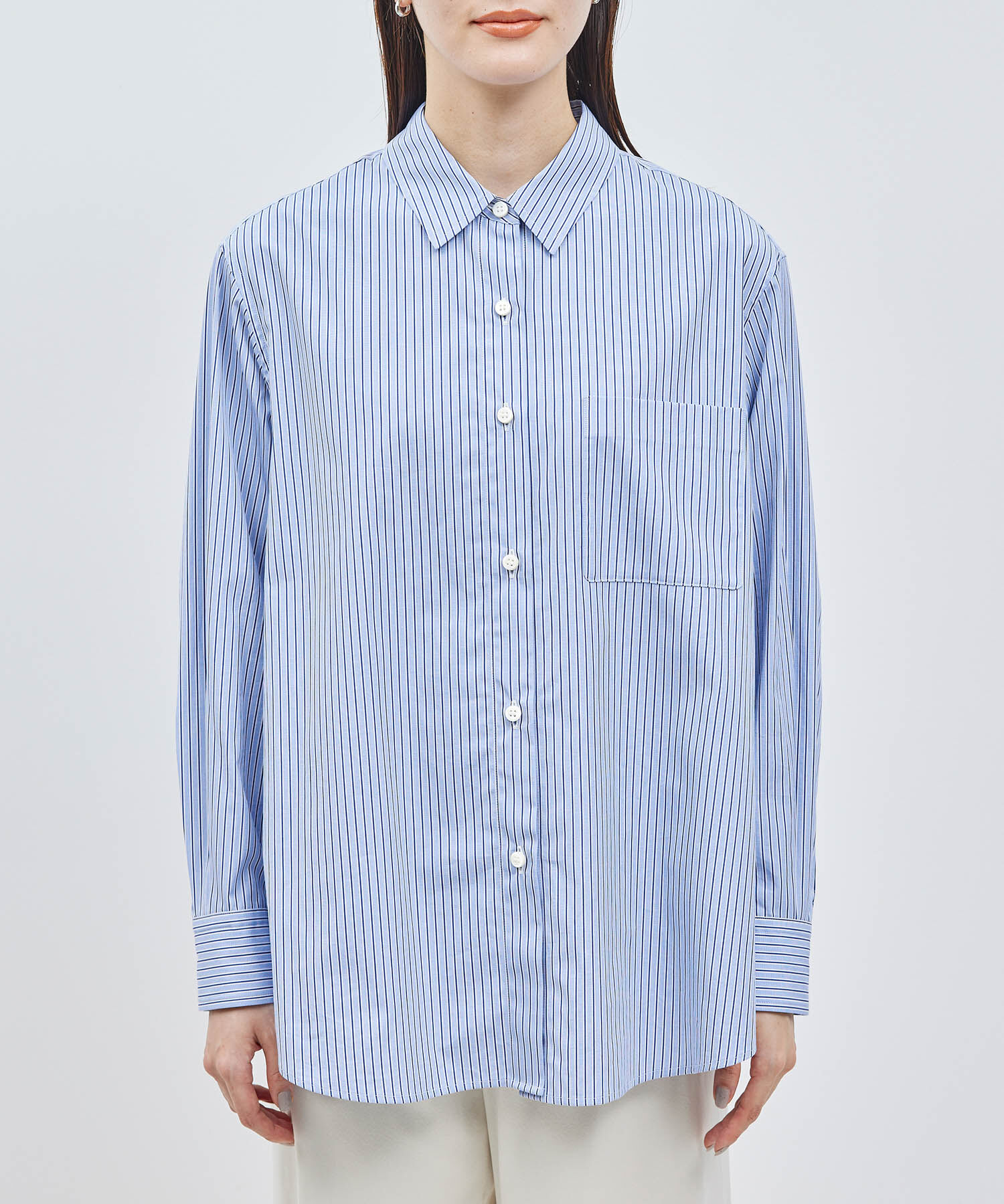 ROPE「【THOMAS MASON(トーマスメイソン)】レギュラーカラーシャツ/イージーケア」|シャツ・ブラウス|