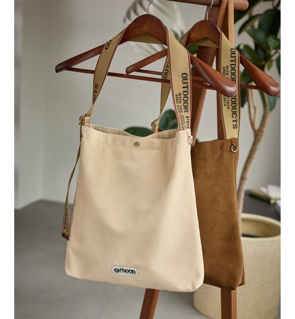 ROPE PICNIC PASSAGE「【OUTDOOR PRODUCTS/アウトドアプロダクツ別注】スウェード調2WAYトートバッグ」|トートバッグ|