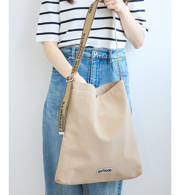 ROPE PICNIC PASSAGE「【OUTDOOR PRODUCTS/アウトドアプロダクツ別注】スウェード調2WAYトートバッグ」|トートバッグ|