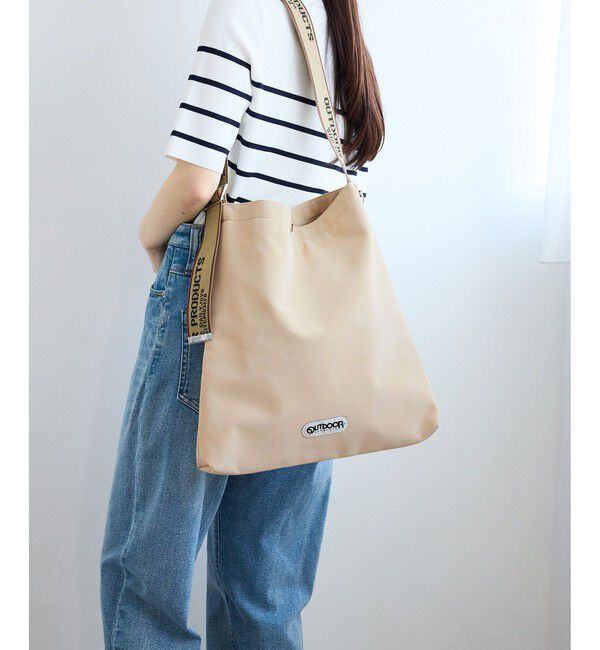 ROPE PICNIC PASSAGE「【OUTDOOR PRODUCTS/アウトドアプロダクツ別注】スウェード調2WAYトートバッグ」|トートバッグ|