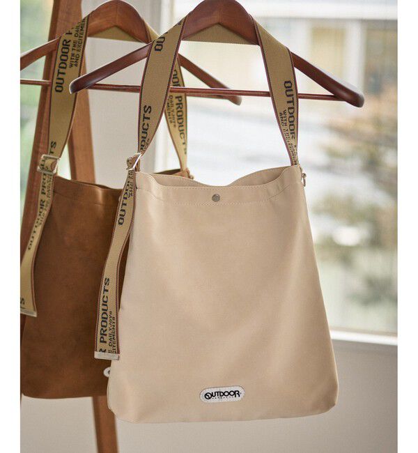 ROPE PICNIC PASSAGE「【OUTDOOR PRODUCTS/アウトドアプロダクツ別注】スウェード調2WAYトートバッグ」|トートバッグ|