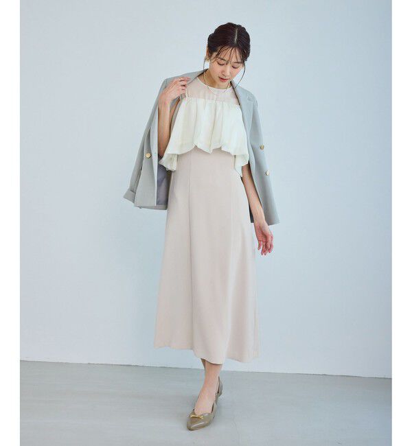 Rope&rsquo;Picnic「【Mon E&rsquo;toile/モンエトワール】バルーンビスチェセットワンピース/マルチWAY」|ドレス|