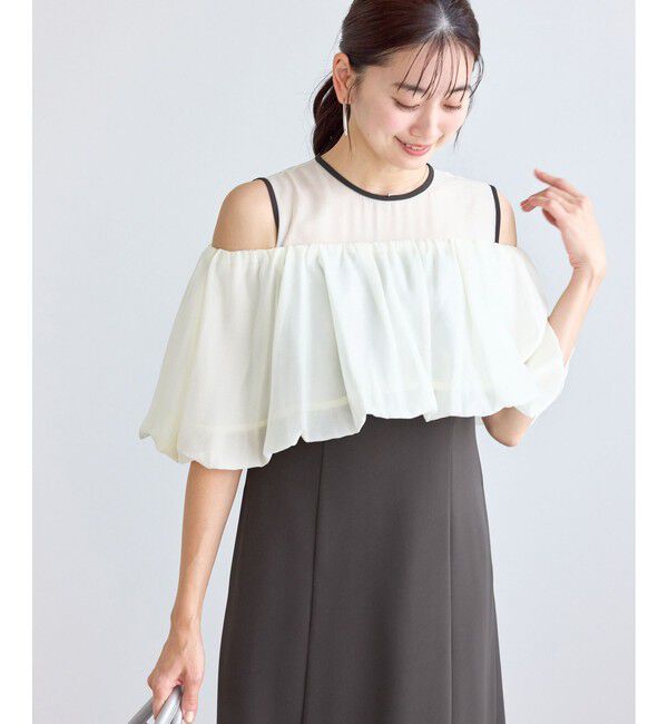 Rope&rsquo;Picnic「【Mon E&rsquo;toile/モンエトワール】バルーンビスチェセットワンピース/マルチWAY」|ドレス|