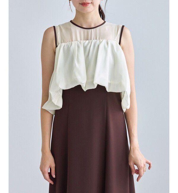 Rope&rsquo;Picnic「【Mon E&rsquo;toile/モンエトワール】バルーンビスチェセットワンピース/マルチWAY」|ドレス|