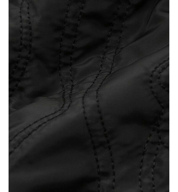 ADAM ET ROPE'「2WAYキルティングシャツジャケット」|ブルゾン・スタジャン|