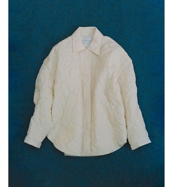 ADAM ET ROPE'「2WAYキルティングシャツジャケット」|ブルゾン・スタジャン|