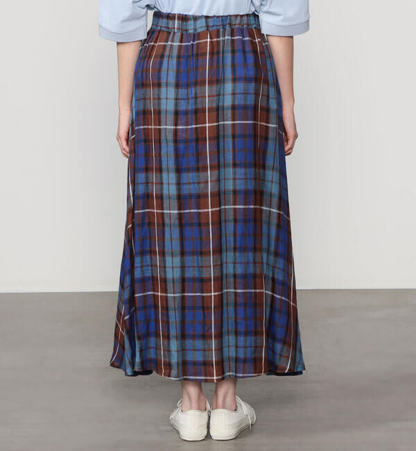 ONEIL OF DUBLIN「O'NEIL OF DUBLIN | リネン フレアロングスカート WOMEN」|スカート|