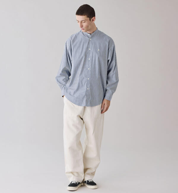 DANTON「DANTON | コットンリネンツイル イージーパンツ MEN」|チノ|