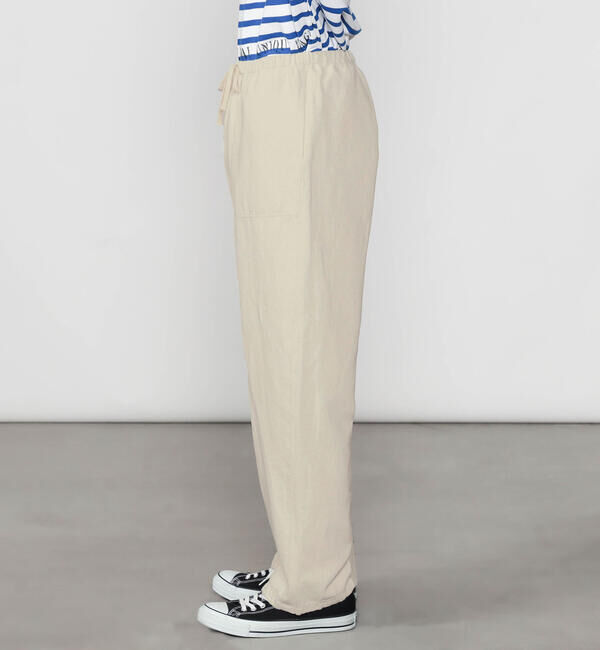 DANTON「DANTON | コットンリネンツイル イージーパンツ MEN」|チノ|